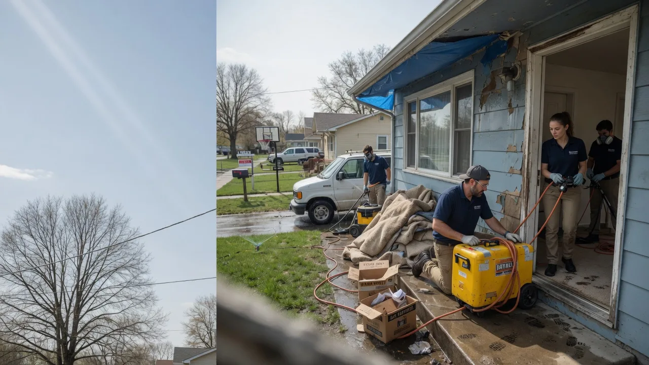 Basement Flood Cleanup in Mount Ayr, IA near me